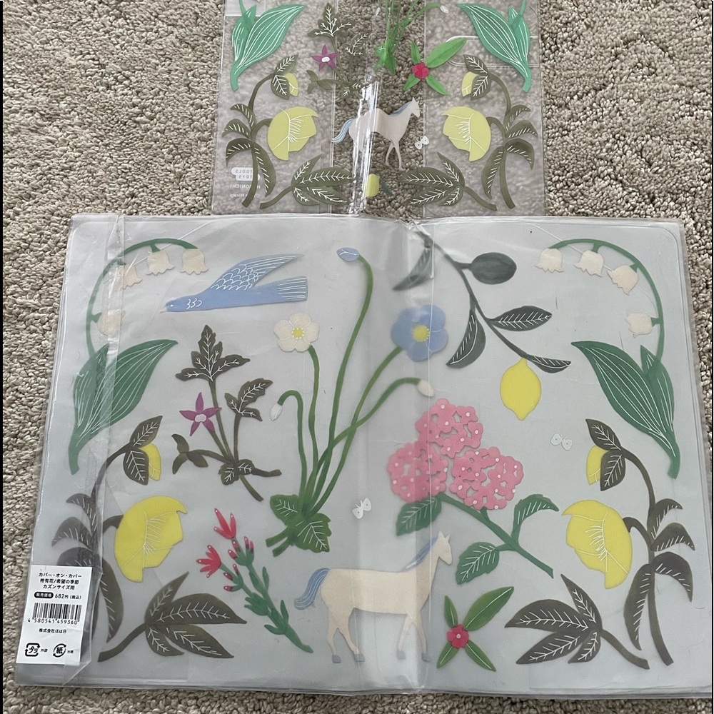 Hobonichi Cousin Cover on Cover book cover